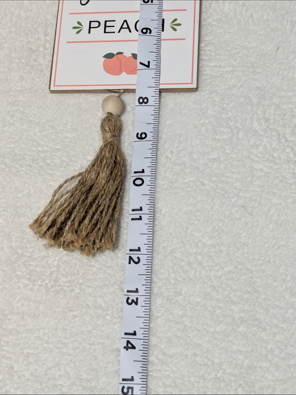 You're A Peach Hanging Mini Wood Sign Wall Art Farmhouse Decor